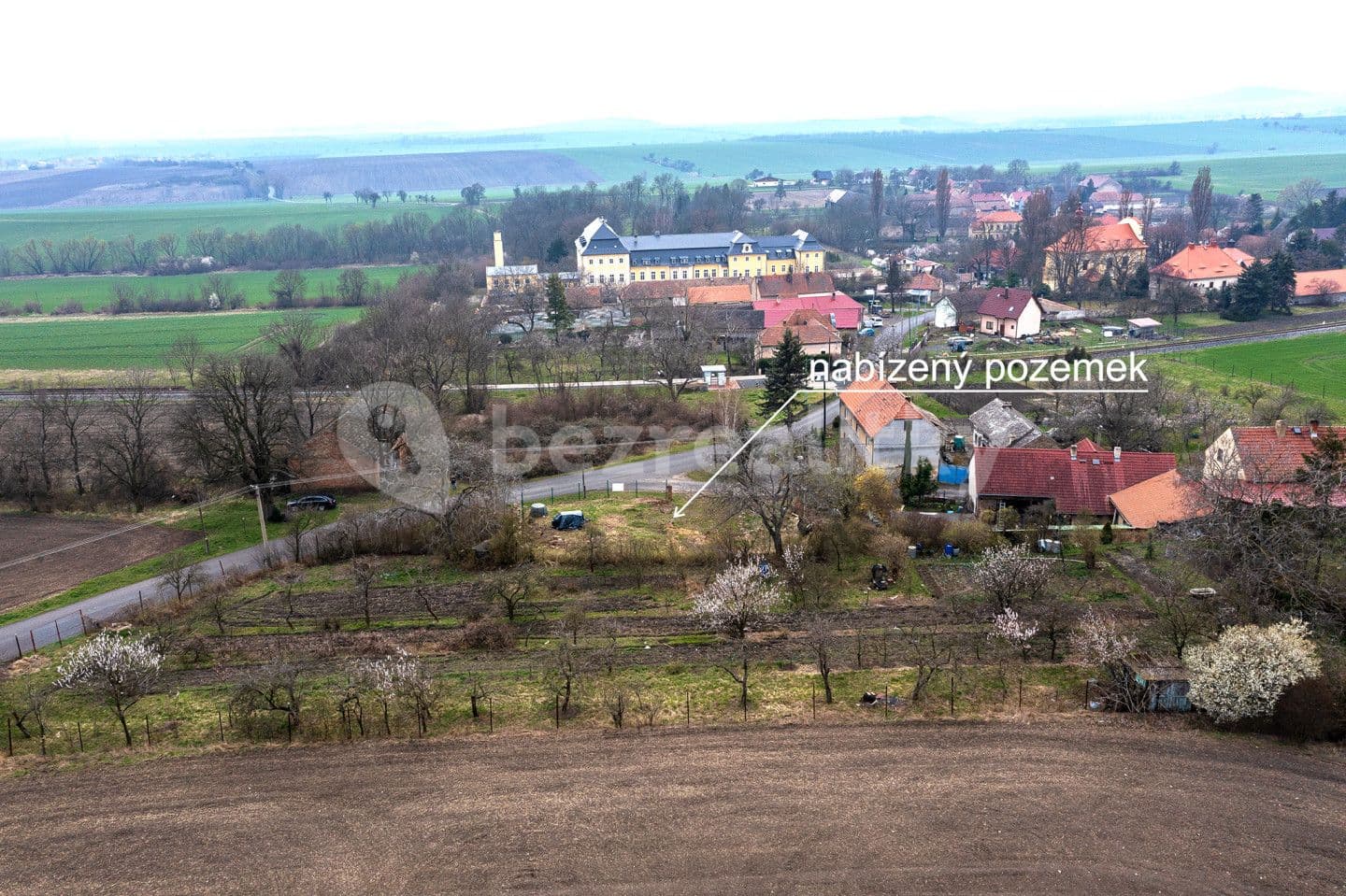 plot for sale, 594 m², Dlažkovice, Ústecký Region