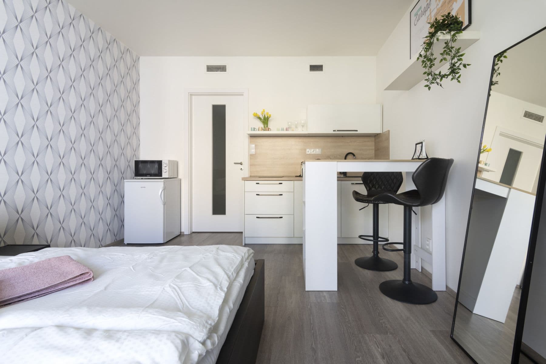 flat to rent, 35 m², Hlaváčkova, Prague, Prague flat to rent, 35 m², Hlaváčkova, Prague, Prague