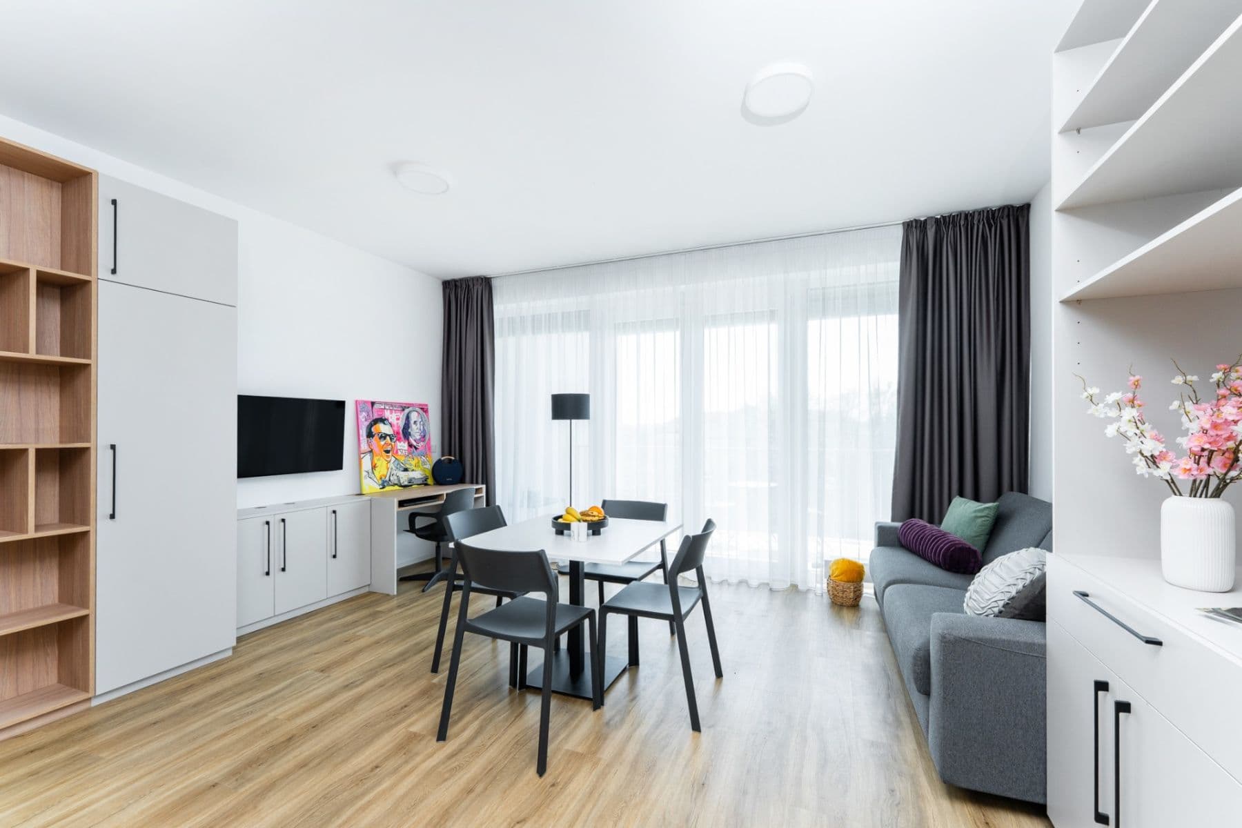 2 bedroom with open-plan kitchen flat to rent, 84 m², Odkolkova, Prague, Prague 2 bedroom with open-plan kitchen flat to rent, 84 m², Odkolkova, Prague, Prague