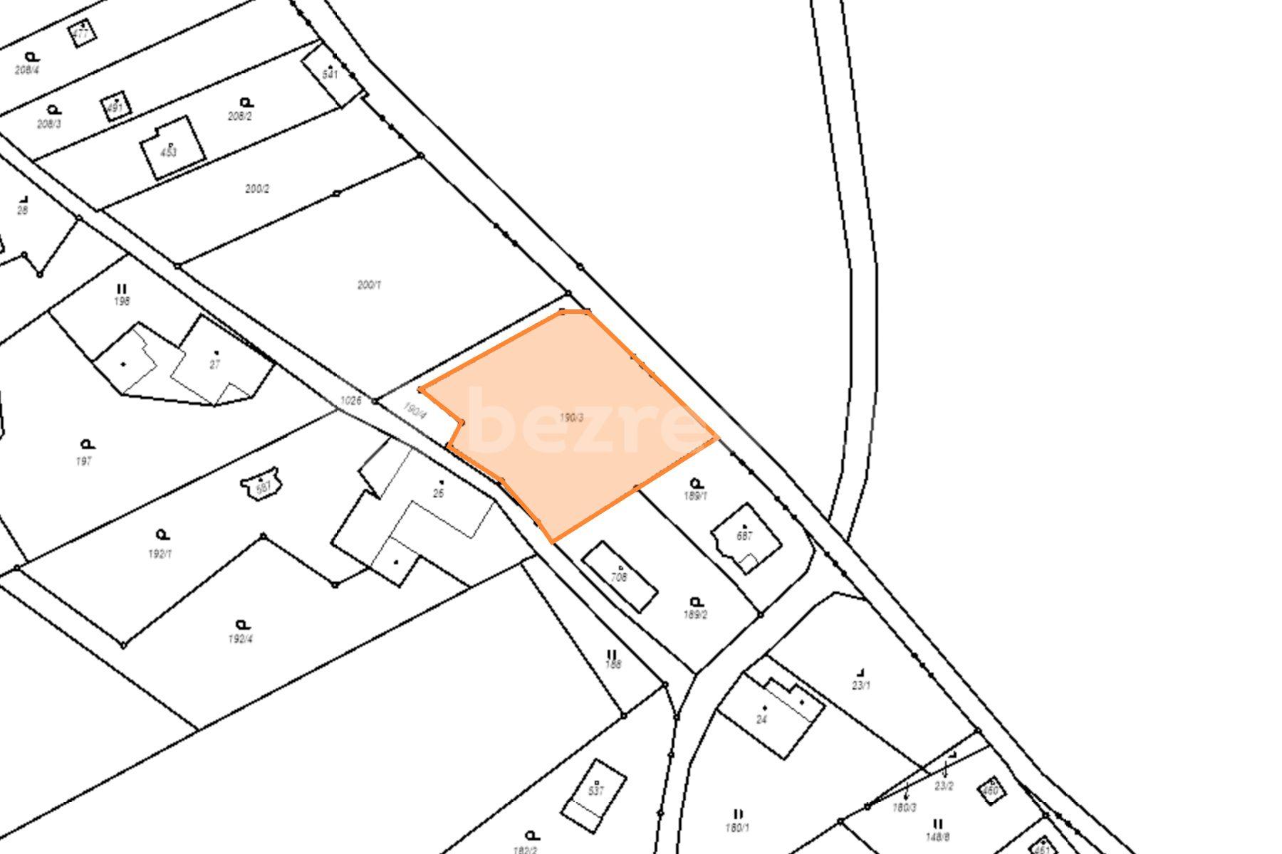 plot for sale, 1,393 m², Liberec XXXIII-Machnín, Liberec, Liberecký Region
