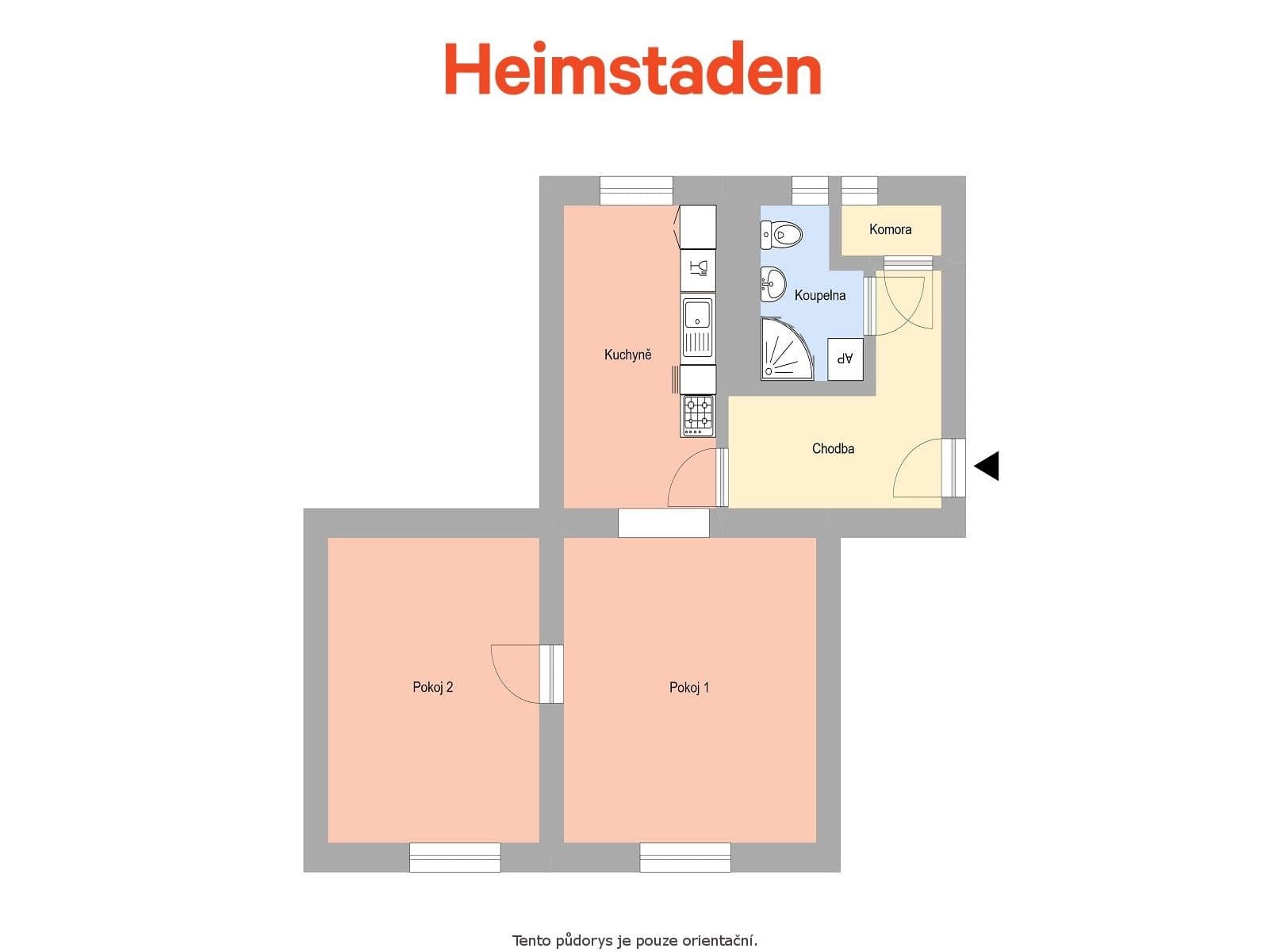 2 bedroom flat to rent, 53 m², Šmeralova, Havířov, Moravskoslezský Region 2 bedroom flat to rent, 53 m², Šmeralova, Havířov, Moravskoslezský Region