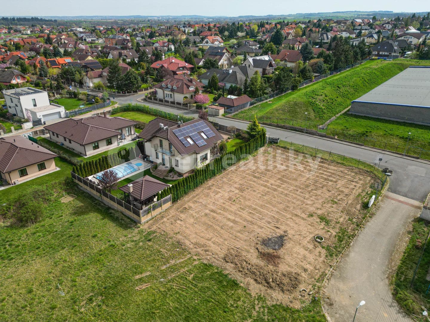 plot for sale, 902 m², Jesenice, Středočeský Region