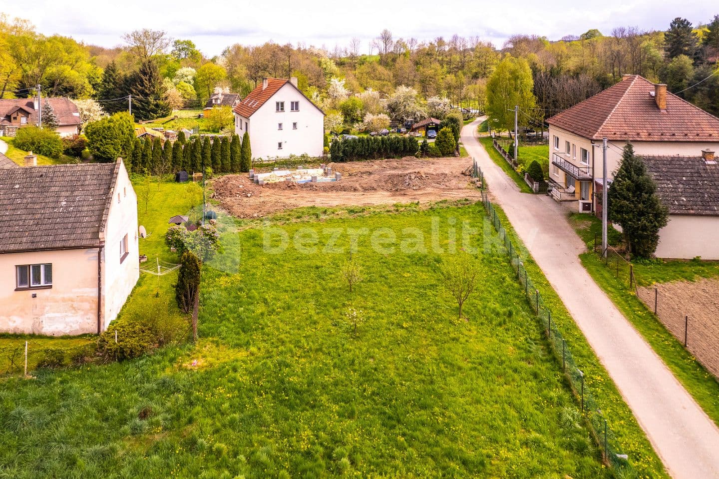 plot for sale, 539 m², Prostřední Poříčí, Jihomoravský Region