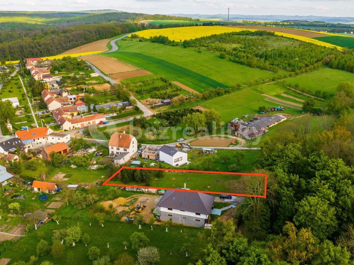 plot for sale, 1,260 m², Bohdalice-Pavlovice, Jihomoravský Region