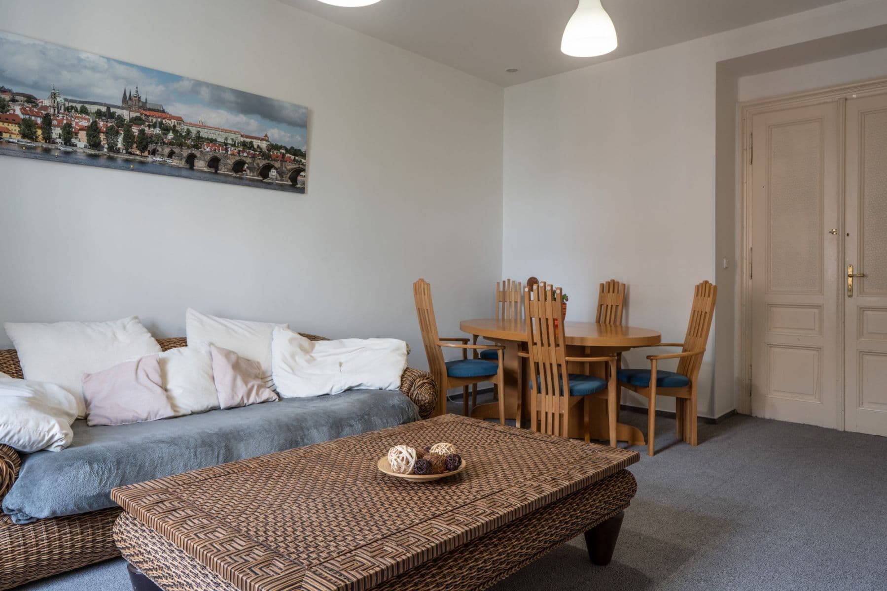 flat to rent, 79 m², Polská, Prague, Prague flat to rent, 79 m², Polská, Prague, Prague