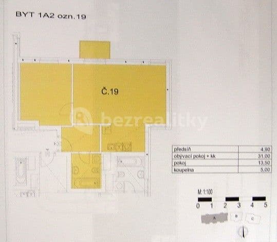 1 bedroom with open-plan kitchen flat to rent, 57 m², Na Srážku, Prague, Prague 1 bedroom with open-plan kitchen flat to rent, 57 m², Na Srážku, Prague, Prague