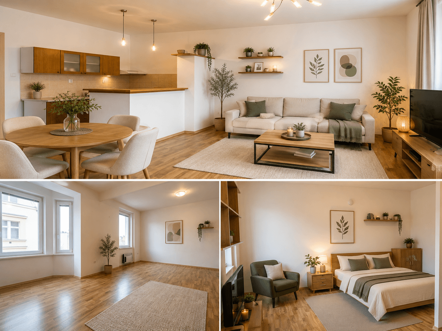 1 bedroom with open-plan kitchen flat to rent, 40 m², Branická, Prague, Prague 1 bedroom with open-plan kitchen flat to rent, 40 m², Branická, Prague, Prague