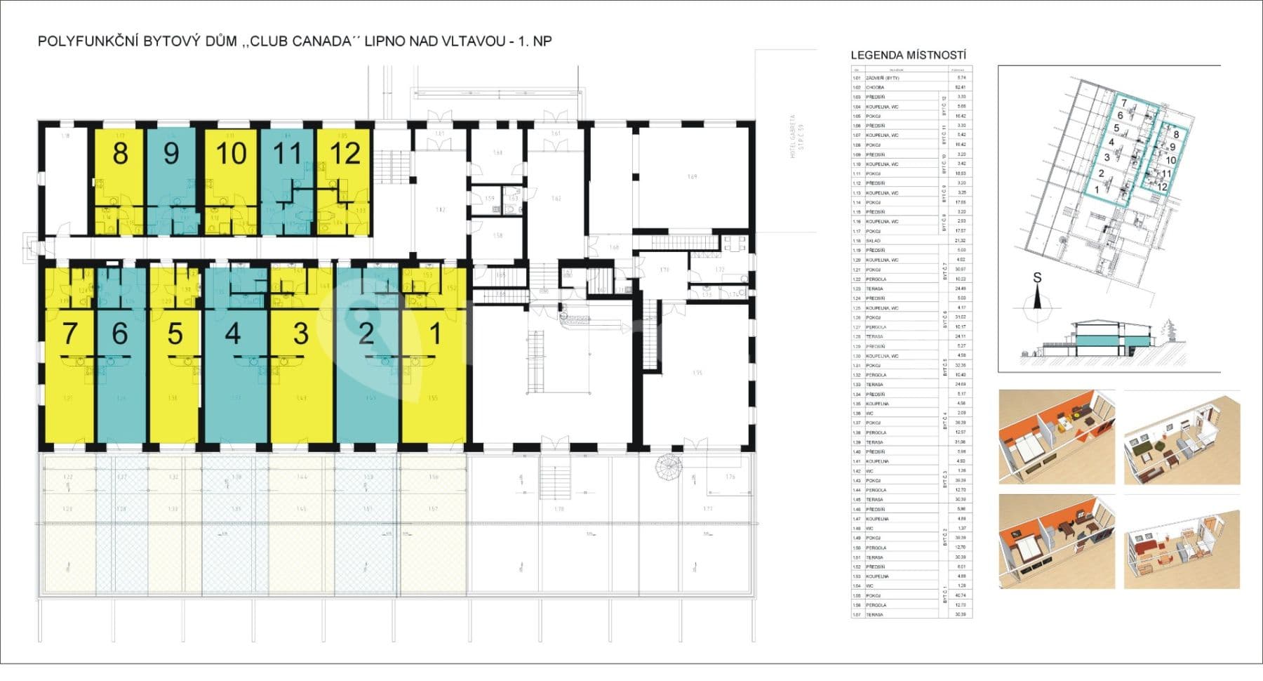 Studio flat to rent, 42 m², Lipno nad Vltavou, Jihočeský Region Studio flat to rent, 42 m², Lipno nad Vltavou, Jihočeský Region