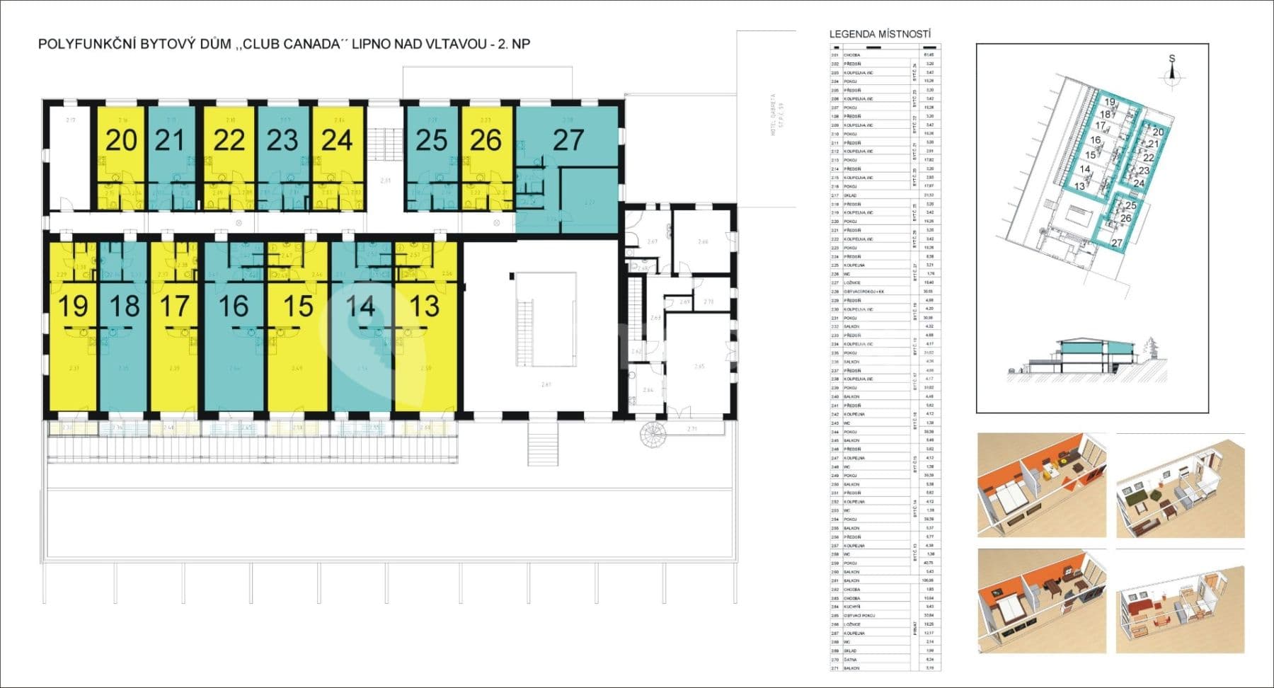 Studio flat to rent, 42 m², Lipno nad Vltavou, Jihočeský Region Studio flat to rent, 42 m², Lipno nad Vltavou, Jihočeský Region