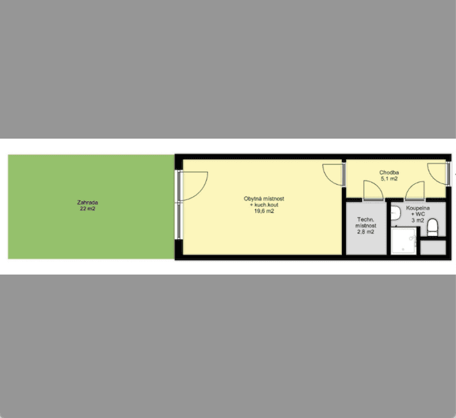 Studio flat to rent, 54 m², Frištenského, Olomouc, Olomoucký Region Studio flat to rent, 54 m², Frištenského, Olomouc, Olomoucký Region