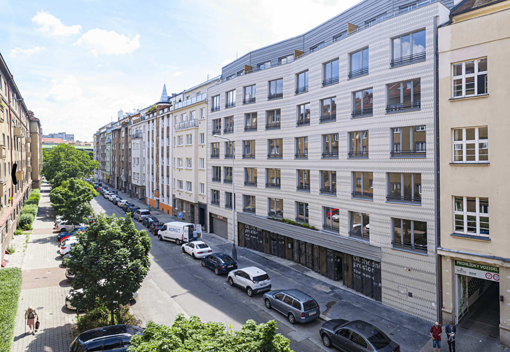 2 bedroom with open-plan kitchen flat to rent, 116 m², Sámova, Prague, Prague 2 bedroom with open-plan kitchen flat to rent, 116 m², Sámova, Prague, Prague