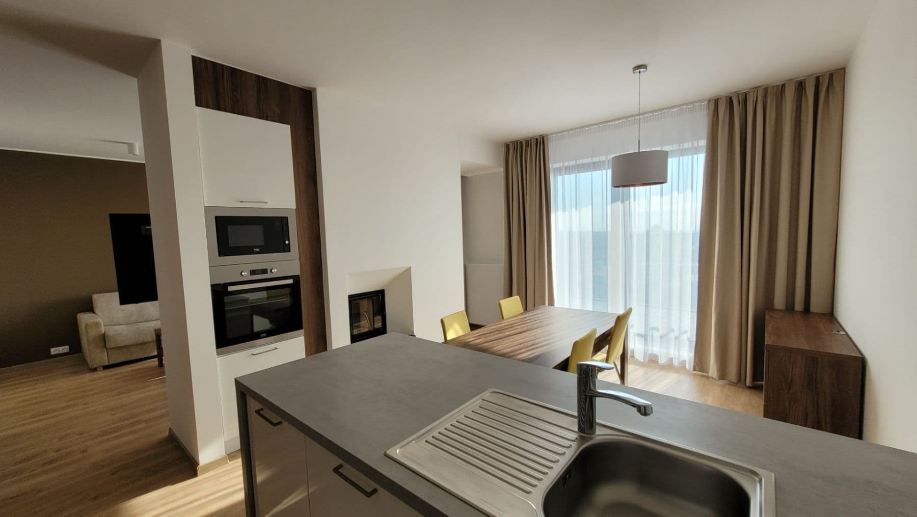 1 bedroom with open-plan kitchen flat to rent, 65 m², Mukařovského, Prague, Prague 1 bedroom with open-plan kitchen flat to rent, 65 m², Mukařovského, Prague, Prague