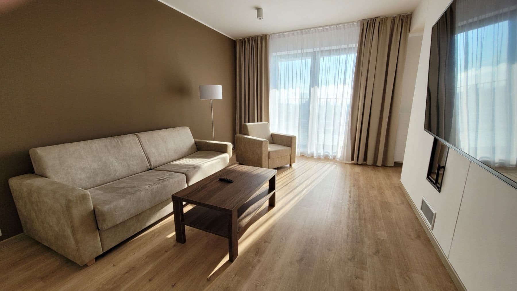 1 bedroom with open-plan kitchen flat to rent, 65 m², Mukařovského, Prague, Prague 1 bedroom with open-plan kitchen flat to rent, 65 m², Mukařovského, Prague, Prague