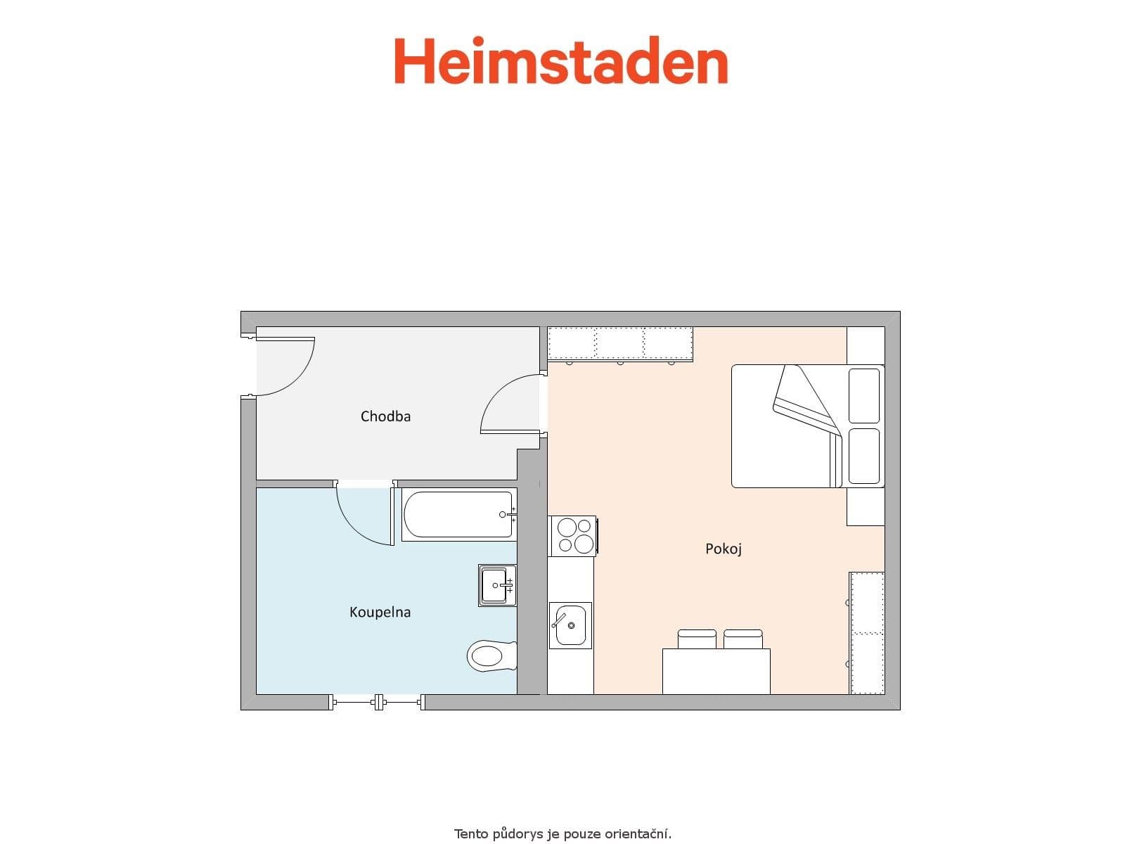 Studio flat to rent, 21 m², Hlavní třída, Havířov, Moravskoslezský Region Studio flat to rent, 21 m², Hlavní třída, Havířov, Moravskoslezský Region