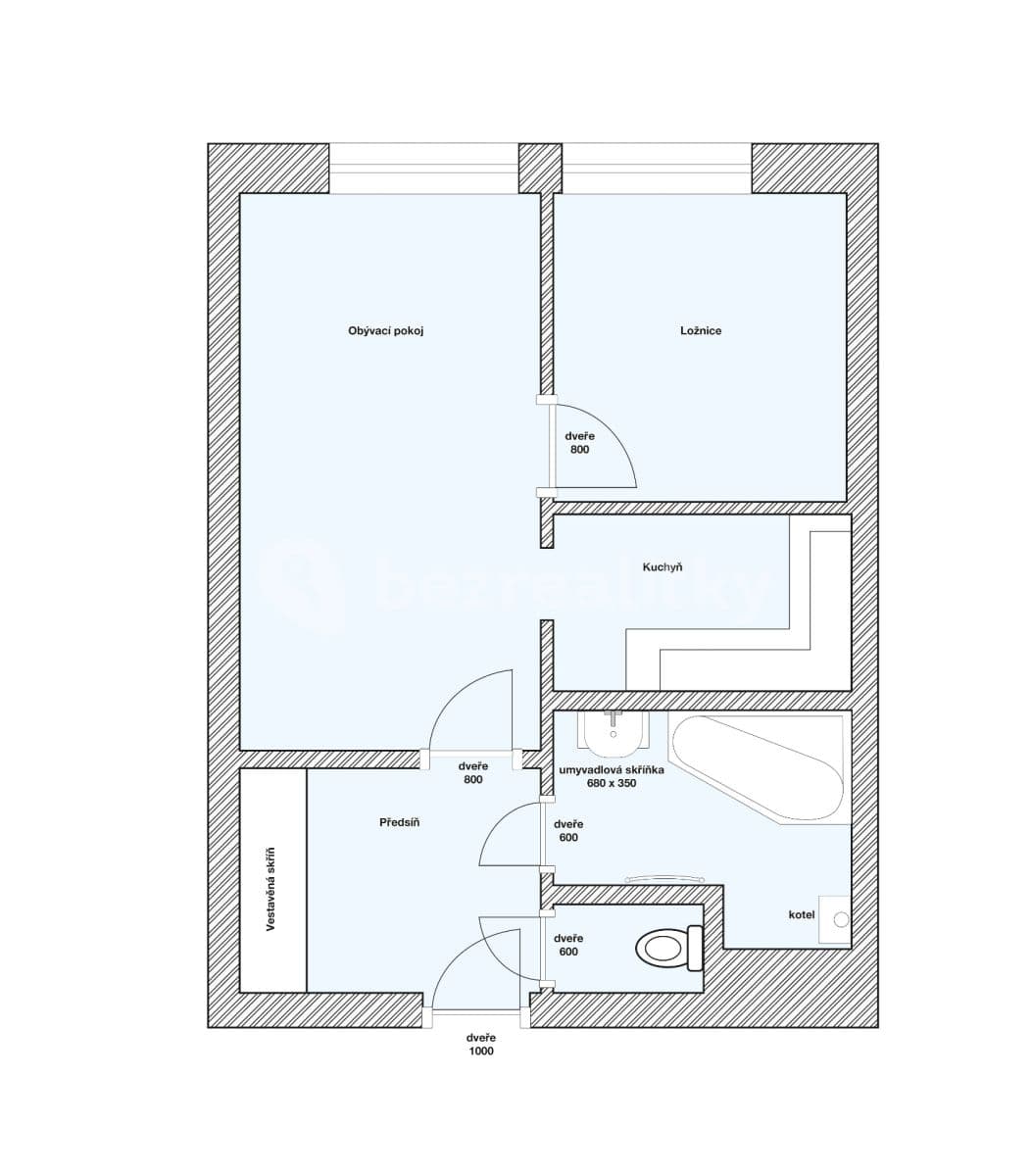 1 bedroom with open-plan kitchen flat to rent, 42 m², Pražská, Čáslav, Středočeský Region 1 bedroom with open-plan kitchen flat to rent, 42 m², Pražská, Čáslav, Středočeský Region
