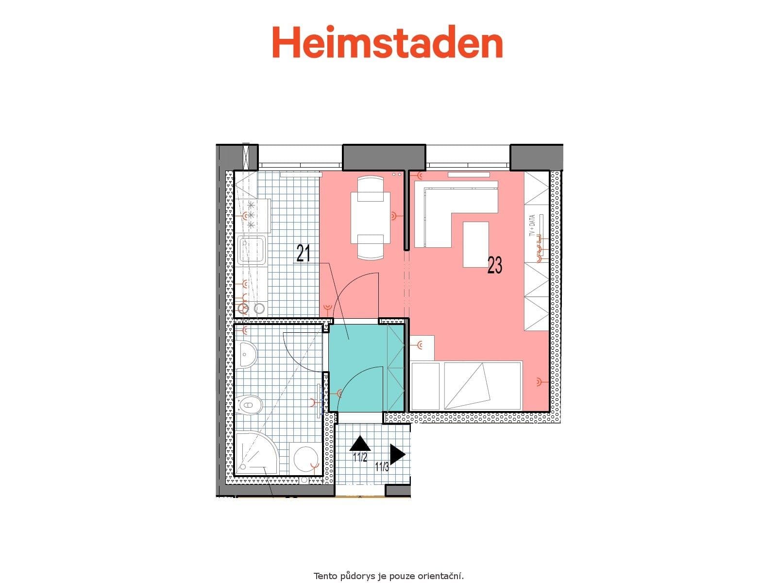 Studio flat to rent, 22 m², Dělnická, Havířov, Moravskoslezský Region Studio flat to rent, 22 m², Dělnická, Havířov, Moravskoslezský Region