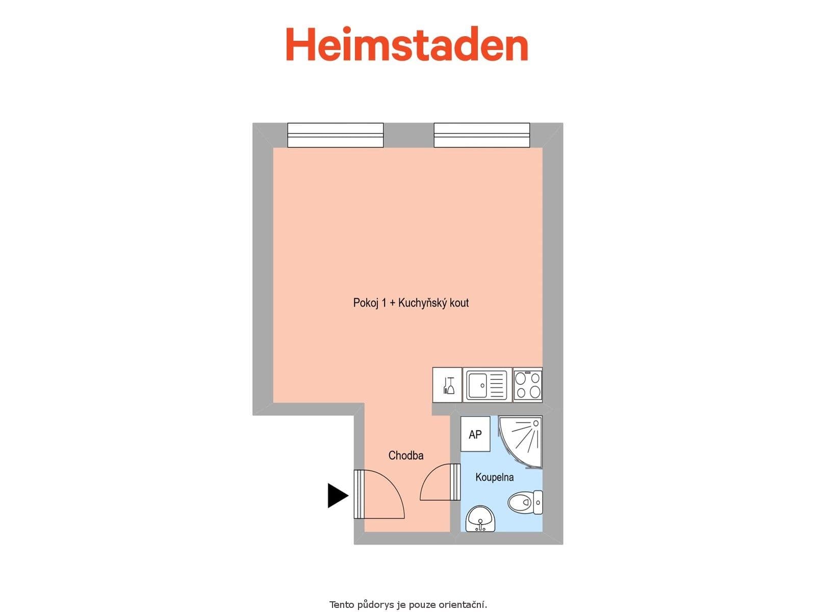 Studio flat to rent, 33 m², Michálkovická, Ostrava, Moravskoslezský Region Studio flat to rent, 33 m², Michálkovická, Ostrava, Moravskoslezský Region