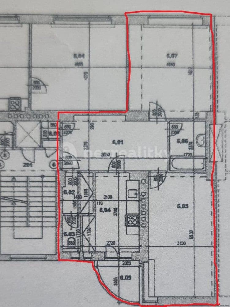 2 bedroom flat to rent, 71 m², 28. pluku, Prague, Prague 2 bedroom flat to rent, 71 m², 28. pluku, Prague, Prague