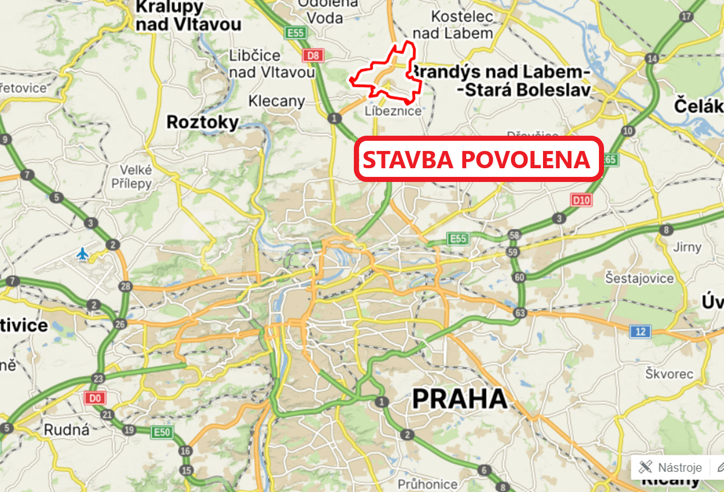 plot for sale, 1,034 m², Pod Kapličkou, Předboj, Středočeský Region plot for sale, 1,034 m², Pod Kapličkou, Předboj, Středočeský Region