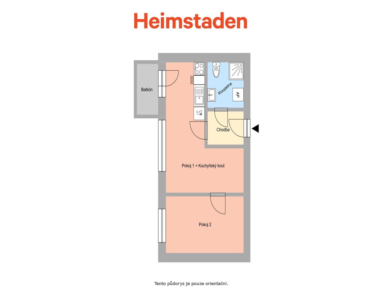 1 bedroom with open-plan kitchen flat to rent, 37 m², Kapitána Jasioka, Havířov, Moravskoslezský Region 1 bedroom with open-plan kitchen flat to rent, 37 m², Kapitána Jasioka, Havířov, Moravskoslezský Region