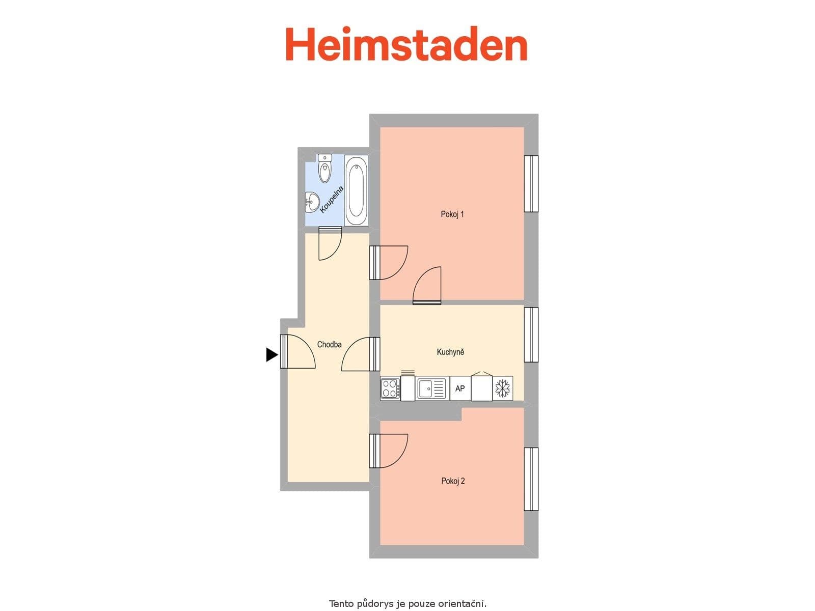 2 bedroom flat to rent, 53 m², Koperníkova, Havířov, Moravskoslezský Region 2 bedroom flat to rent, 53 m², Koperníkova, Havířov, Moravskoslezský Region