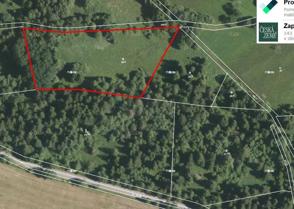 plot for sale, 1,000 m², Borová Lada, Jihočeský Region plot for sale, 1,000 m², Borová Lada, Jihočeský Region