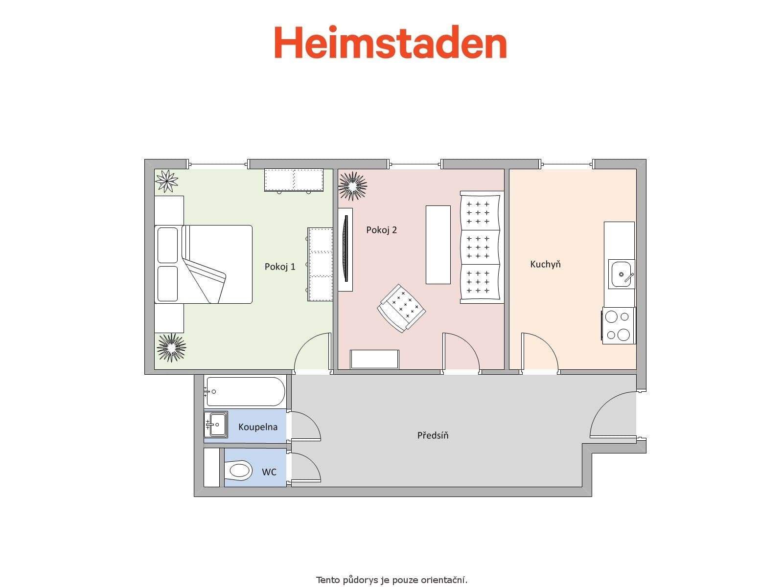 2 bedroom flat to rent, 61 m², Jana Wericha, Havířov, Moravskoslezský Region 2 bedroom flat to rent, 61 m², Jana Wericha, Havířov, Moravskoslezský Region