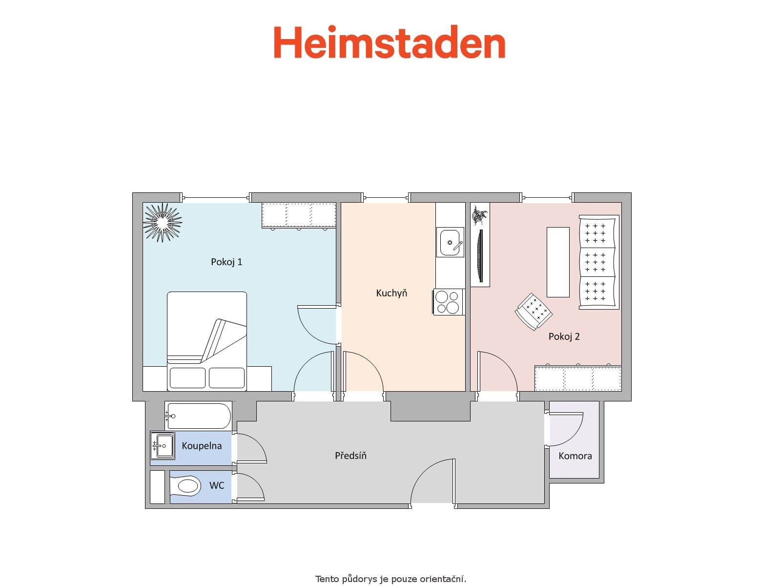2 bedroom flat to rent, 61 m², Gorkého, Havířov, Moravskoslezský Region 2 bedroom flat to rent, 61 m², Gorkého, Havířov, Moravskoslezský Region