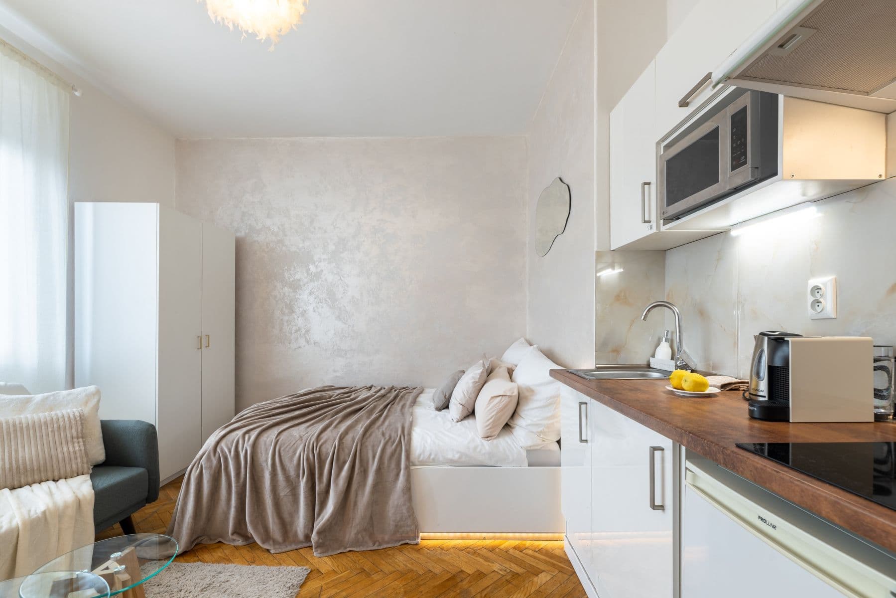 flat to rent, 25 m², Na Bitevní Pláni, Prague, Prague flat to rent, 25 m², Na Bitevní Pláni, Prague, Prague