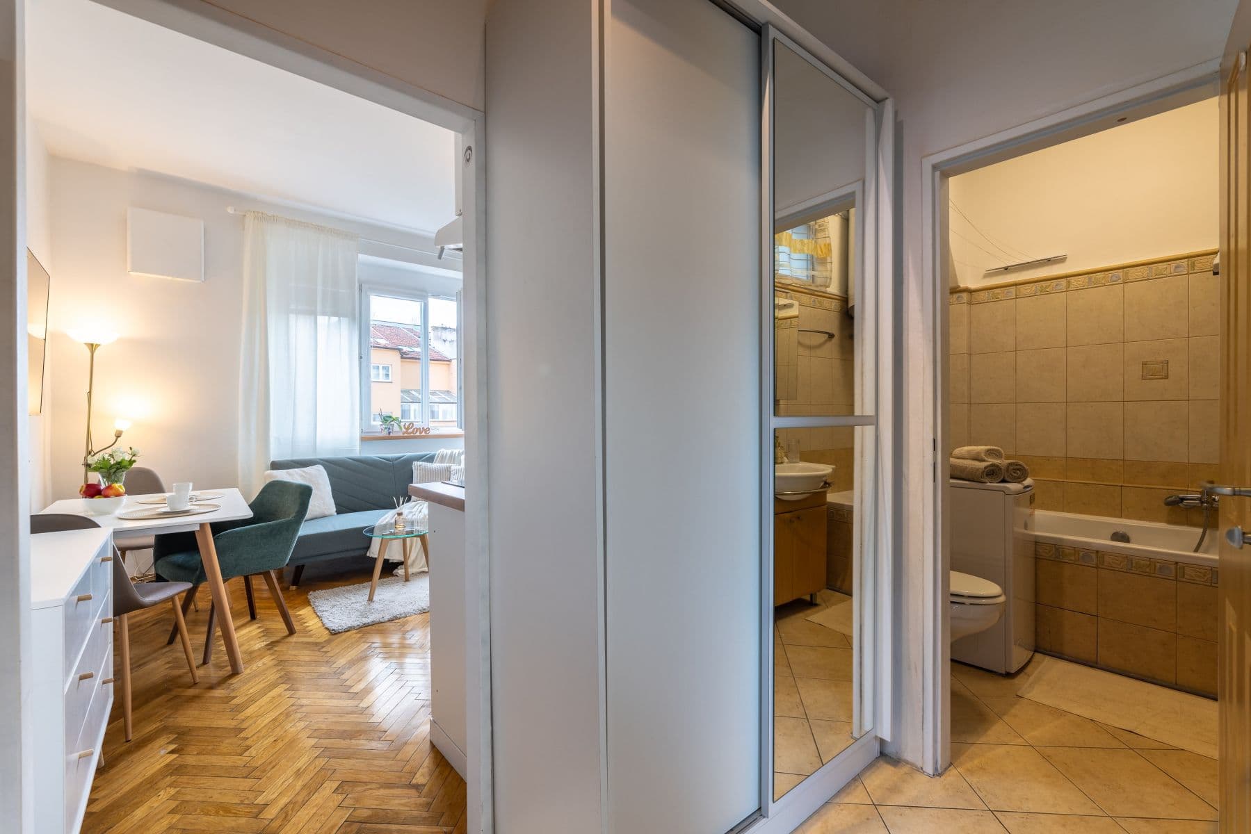 flat to rent, 25 m², Na Bitevní Pláni, Prague, Prague flat to rent, 25 m², Na Bitevní Pláni, Prague, Prague