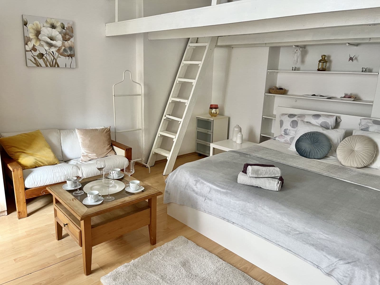 flat to rent, 38 m², U Parního mlýna, Prague, Prague flat to rent, 38 m², U Parního mlýna, Prague, Prague