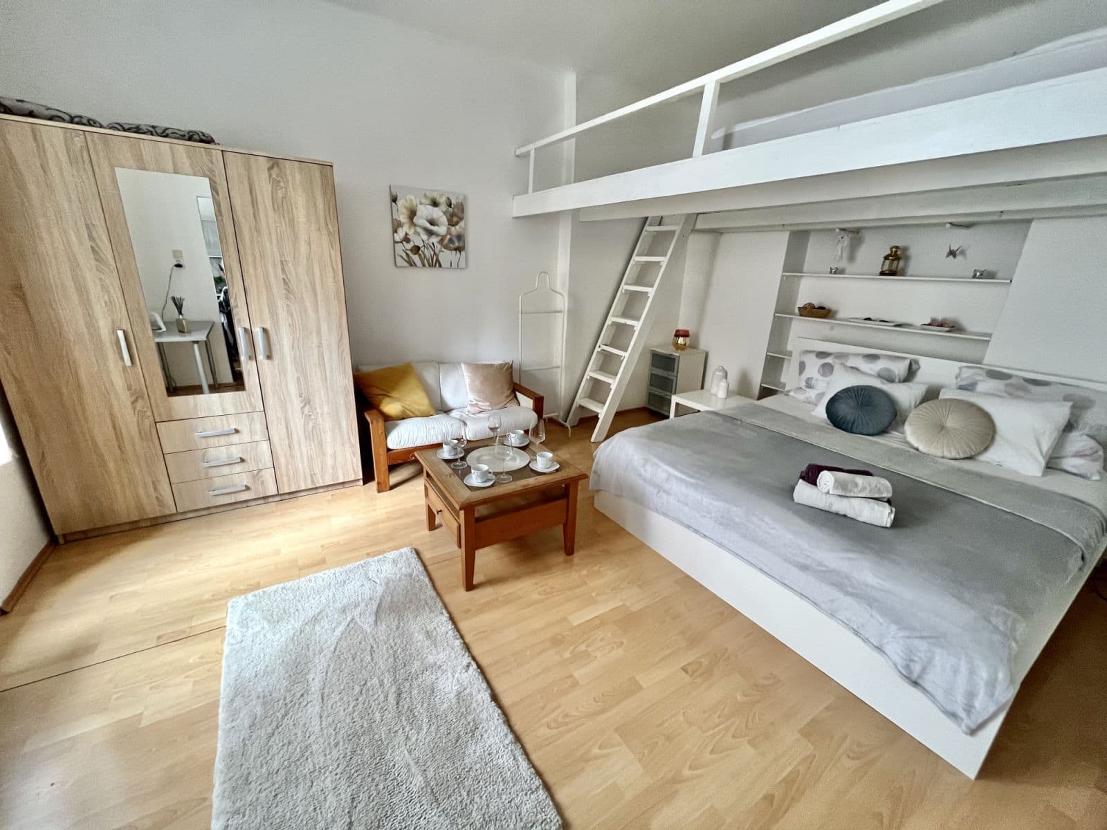 flat to rent, 38 m², U Parního mlýna, Prague, Prague flat to rent, 38 m², U Parního mlýna, Prague, Prague