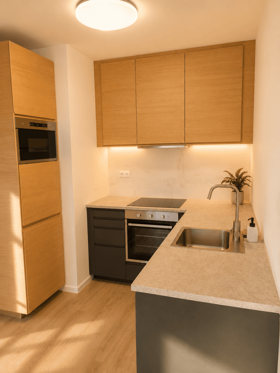1 bedroom with open-plan kitchen flat to rent, 53 m², Nurmiho, Prague, Prague 1 bedroom with open-plan kitchen flat to rent, 53 m², Nurmiho, Prague, Prague