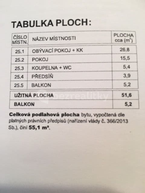 1 bedroom with open-plan kitchen flat to rent, 55 m², Mantovská, Prague, Prague 1 bedroom with open-plan kitchen flat to rent, 55 m², Mantovská, Prague, Prague