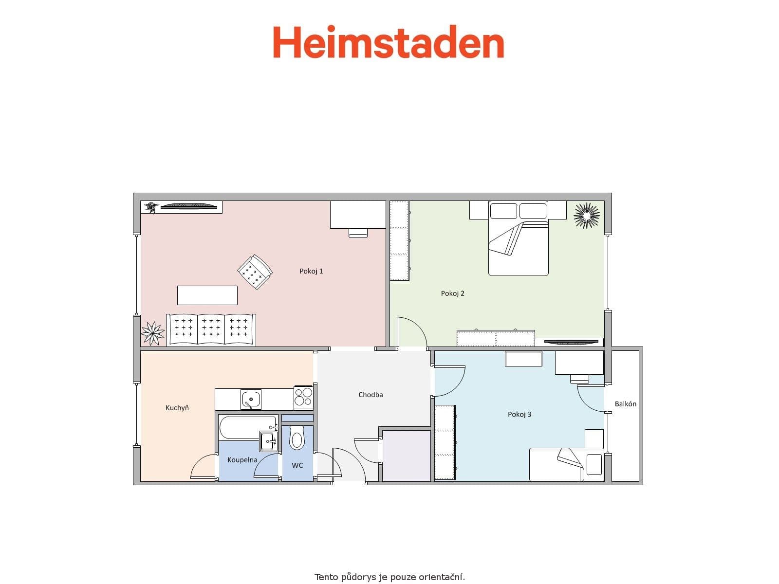 3 bedroom flat to rent, 74 m², I. P. Pavlova, Frýdek-Místek, Moravskoslezský Region 3 bedroom flat to rent, 74 m², I. P. Pavlova, Frýdek-Místek, Moravskoslezský Region