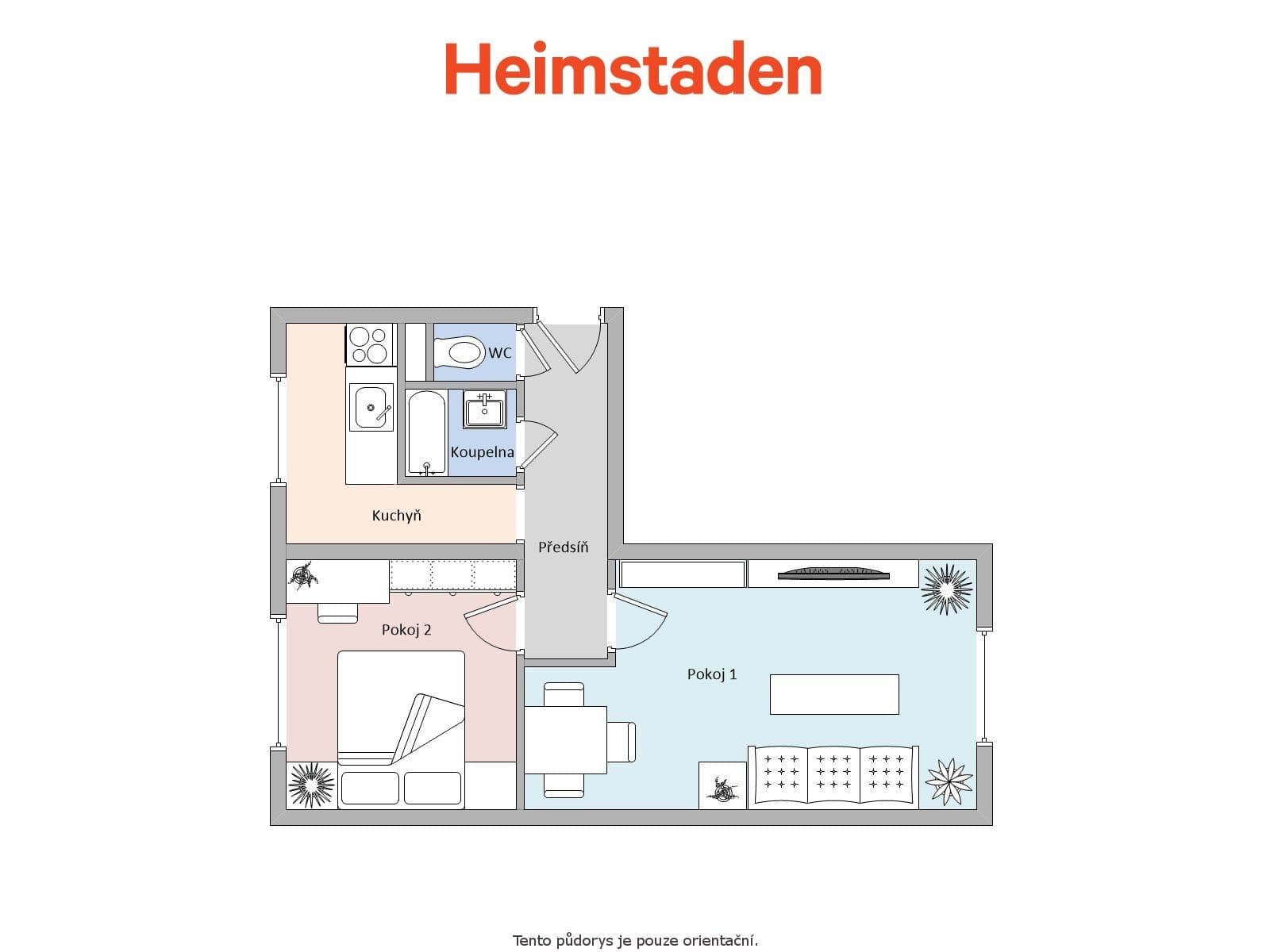 2 bedroom flat to rent, 55 m², Slovenská, Karviná, Moravskoslezský Region 2 bedroom flat to rent, 55 m², Slovenská, Karviná, Moravskoslezský Region