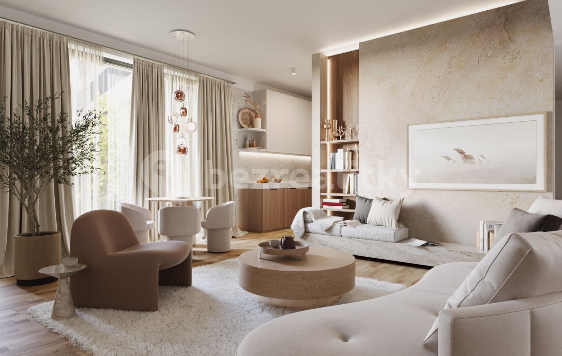 3 bedroom with open-plan kitchen flat for sale, 137 m², Na Laurové, Prague, Prague 3 bedroom with open-plan kitchen flat for sale, 137 m², Na Laurové, Prague, Prague