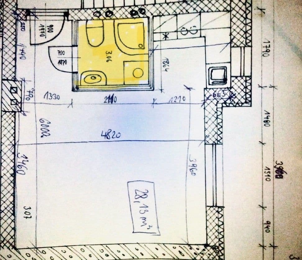 Studio flat to rent, 28 m², Kašparova, Pardubice, Pardubický Region Studio flat to rent, 28 m², Kašparova, Pardubice, Pardubický Region