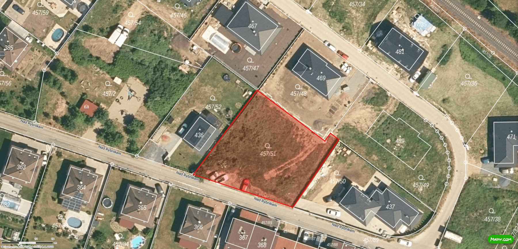 plot for sale, 1,105 m², Nad Rybníkem, Kralupy nad Vltavou, Středočeský Region plot for sale, 1,105 m², Nad Rybníkem, Kralupy nad Vltavou, Středočeský Region