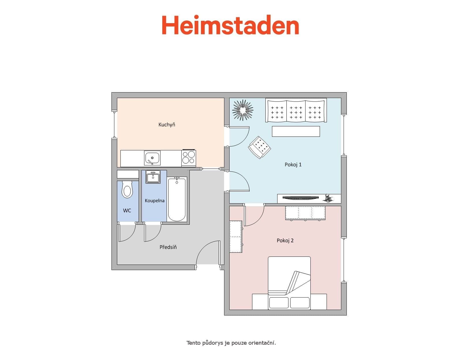 2 bedroom flat to rent, 54 m², Hlavní třída, Havířov, Moravskoslezský Region 2 bedroom flat to rent, 54 m², Hlavní třída, Havířov, Moravskoslezský Region