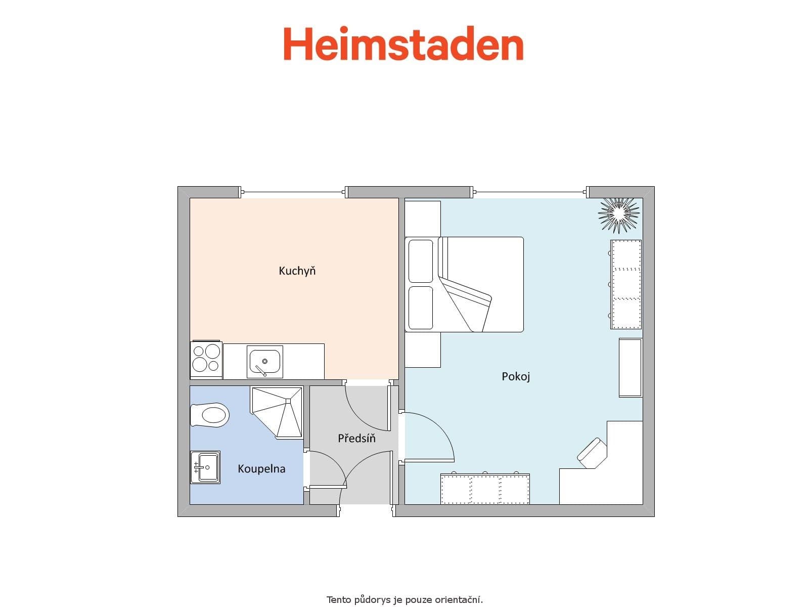 1 bedroom flat to rent, 27 m², Sýkorova, Havířov, Moravskoslezský Region 1 bedroom flat to rent, 27 m², Sýkorova, Havířov, Moravskoslezský Region