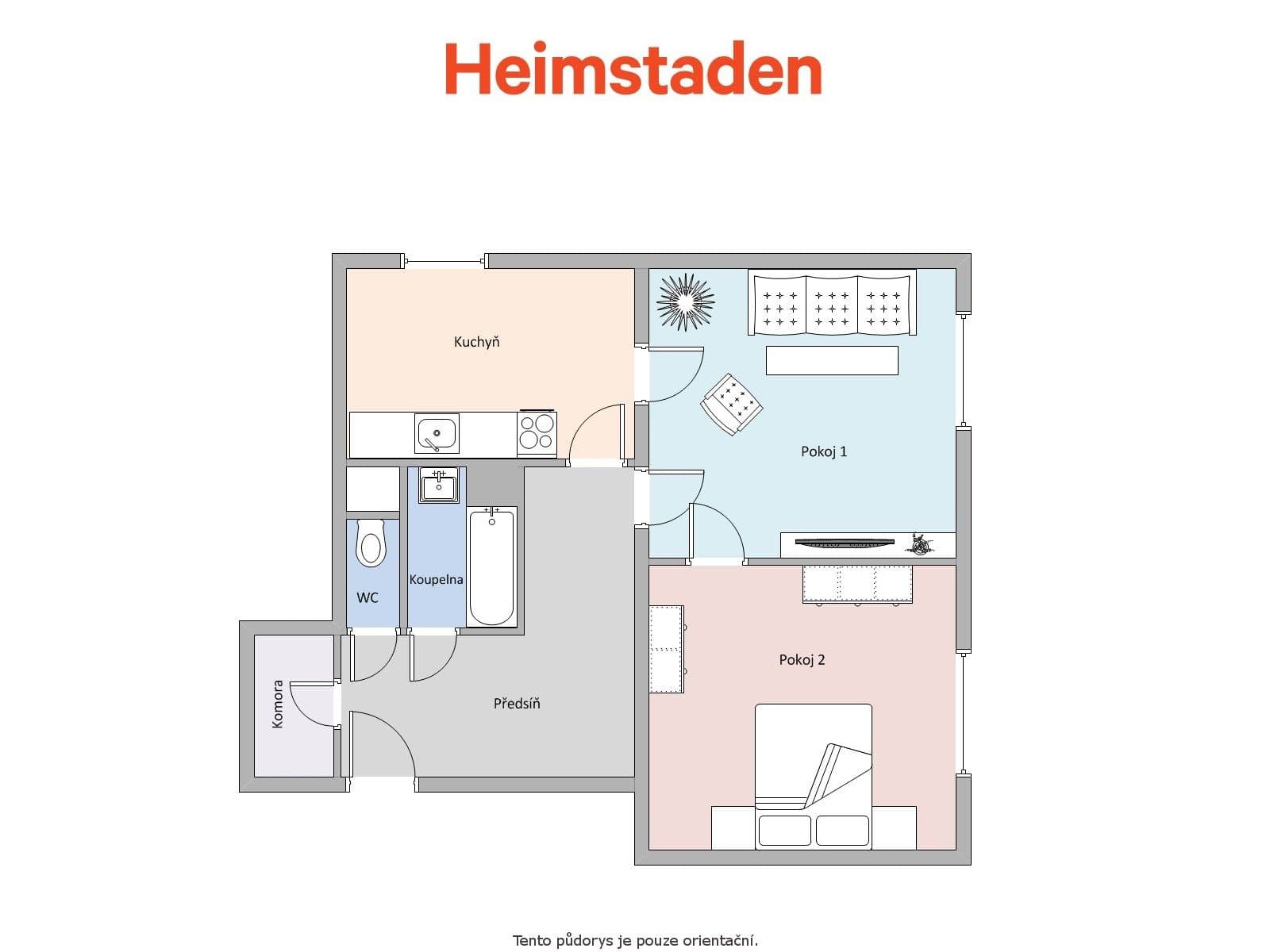 2 bedroom flat to rent, 59 m², U Školky, Havířov, Moravskoslezský Region 2 bedroom flat to rent, 59 m², U Školky, Havířov, Moravskoslezský Region