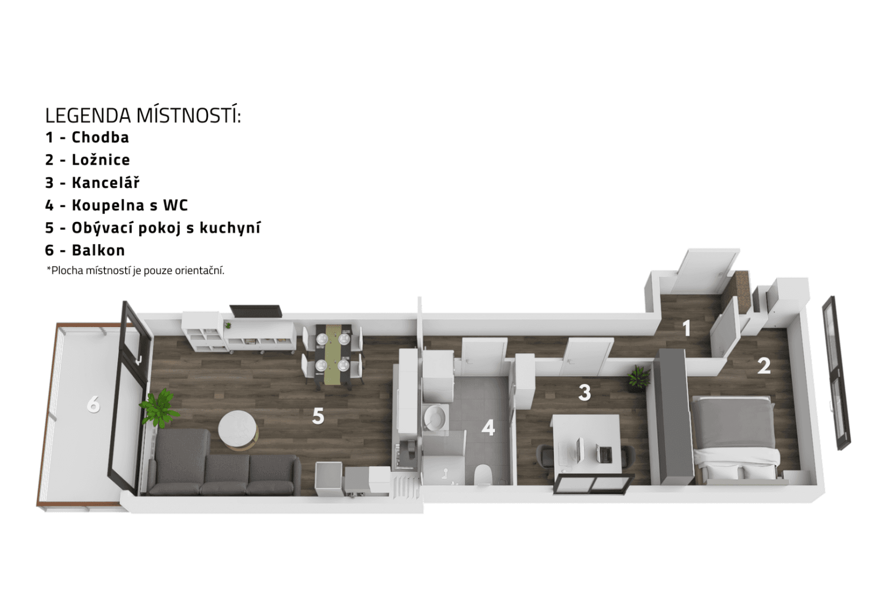 2 bedroom with open-plan kitchen flat to rent, 67 m², Žalanského, Prague, Prague 2 bedroom with open-plan kitchen flat to rent, 67 m², Žalanského, Prague, Prague
