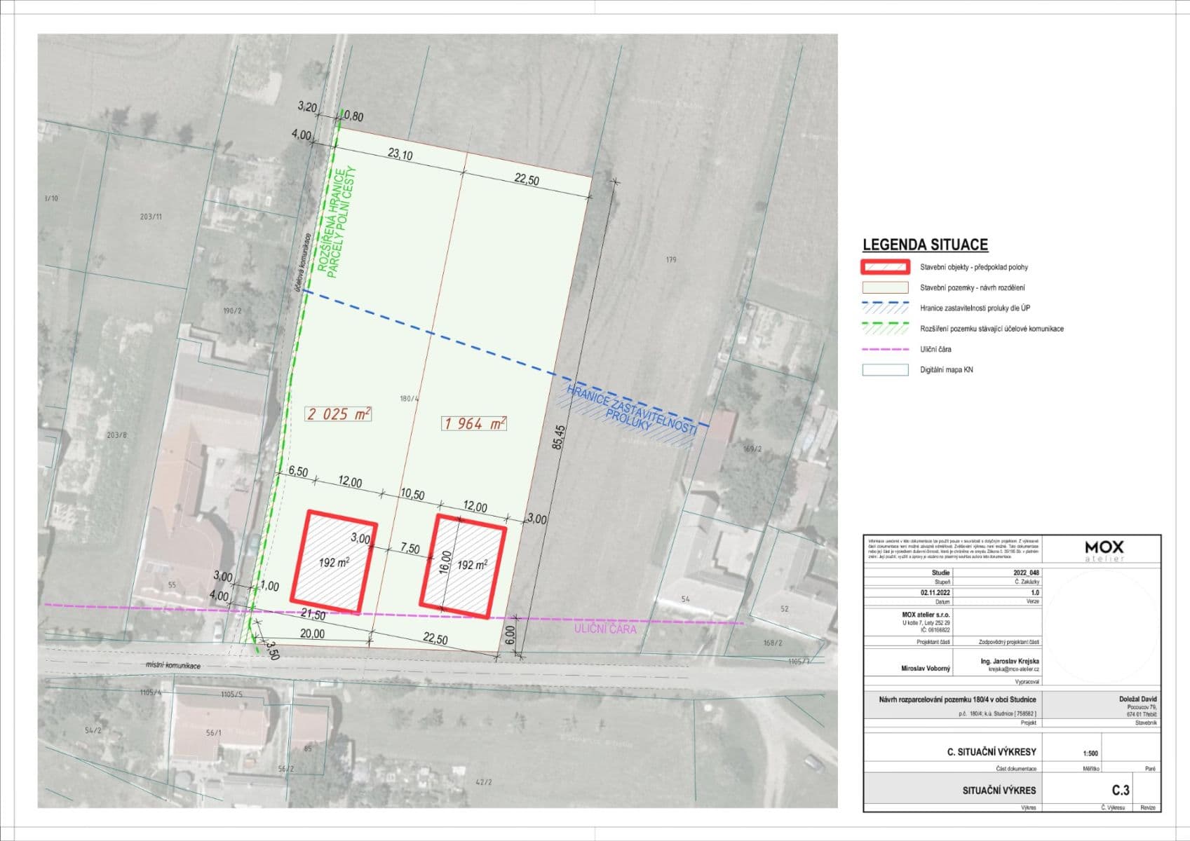 plot for sale, 2,025 m², Studnice, Vysočina Region plot for sale, 2,025 m², Studnice, Vysočina Region