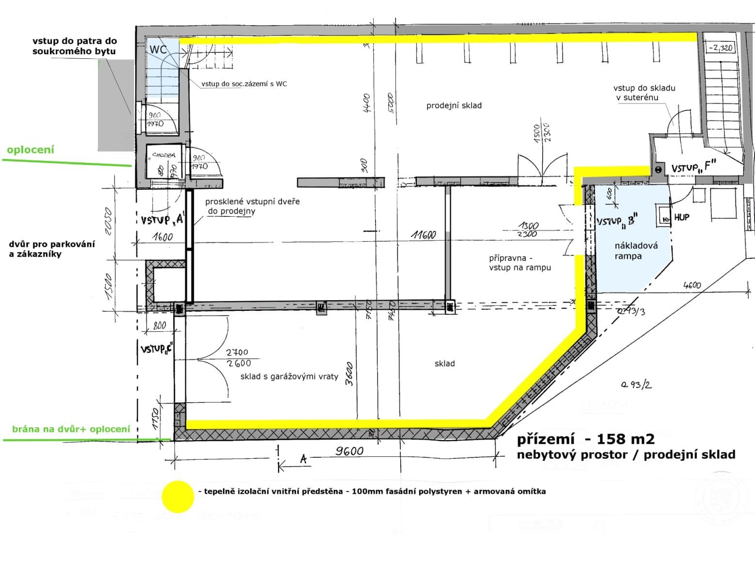 non-residential property to rent, 234 m², 28. října, Kladno, Středočeský Region non-residential property to rent, 234 m², 28. října, Kladno, Středočeský Region