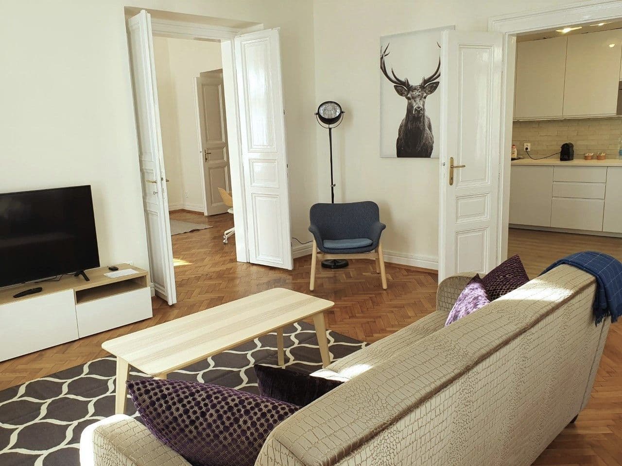 flat to rent, 110 m², Mánesova, Prague, Prague flat to rent, 110 m², Mánesova, Prague, Prague