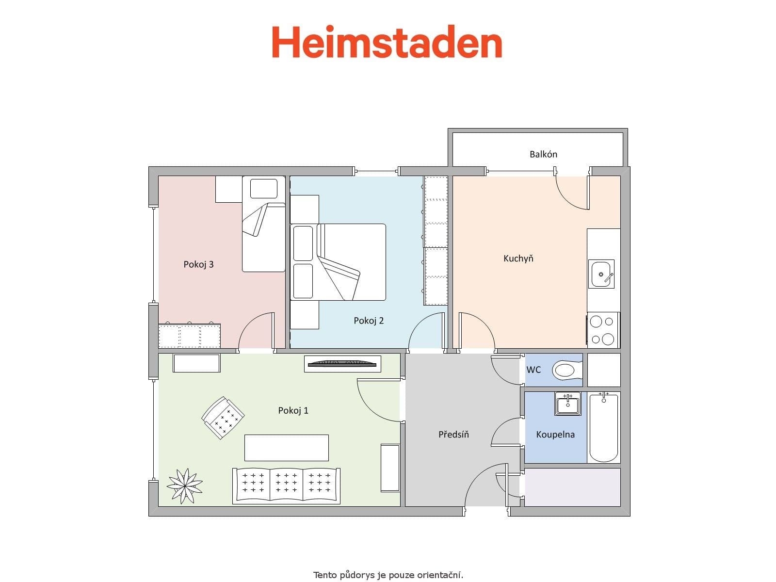 3 bedroom flat to rent, 67 m², Hornická, Český Těšín, Moravskoslezský Region 3 bedroom flat to rent, 67 m², Hornická, Český Těšín, Moravskoslezský Region