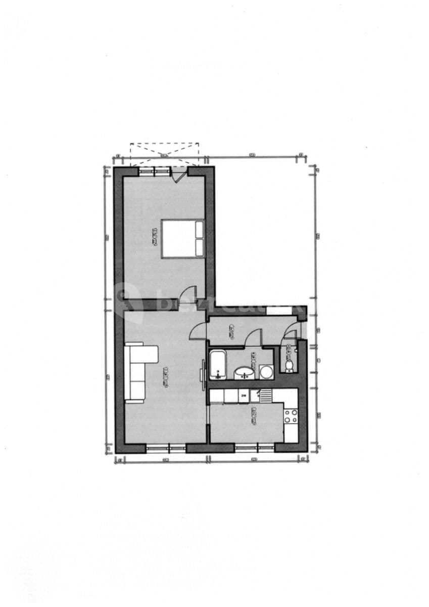2 bedroom flat to rent, 54 m², Nové sady, Brno, Jihomoravský Region 2 bedroom flat to rent, 54 m², Nové sady, Brno, Jihomoravský Region