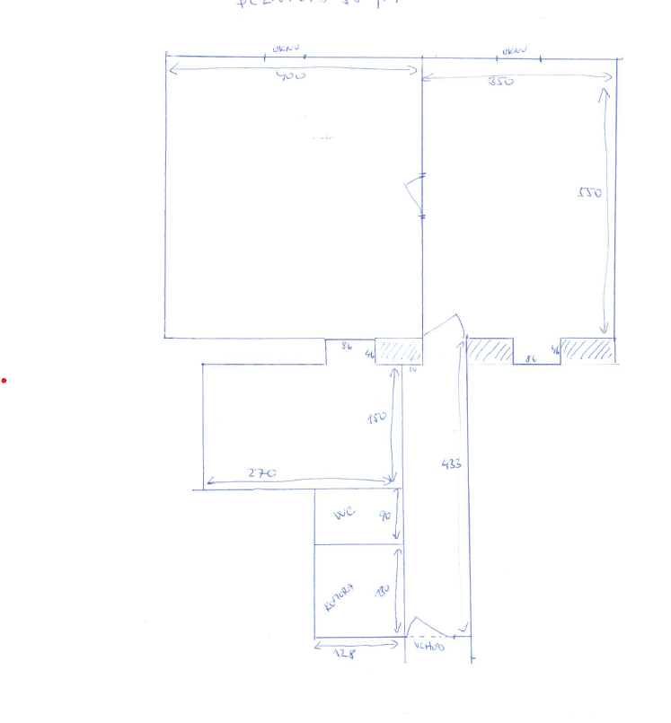 1 bedroom with open-plan kitchen flat to rent, 54 m², Dělnická, Prague, Prague 1 bedroom with open-plan kitchen flat to rent, 54 m², Dělnická, Prague, Prague