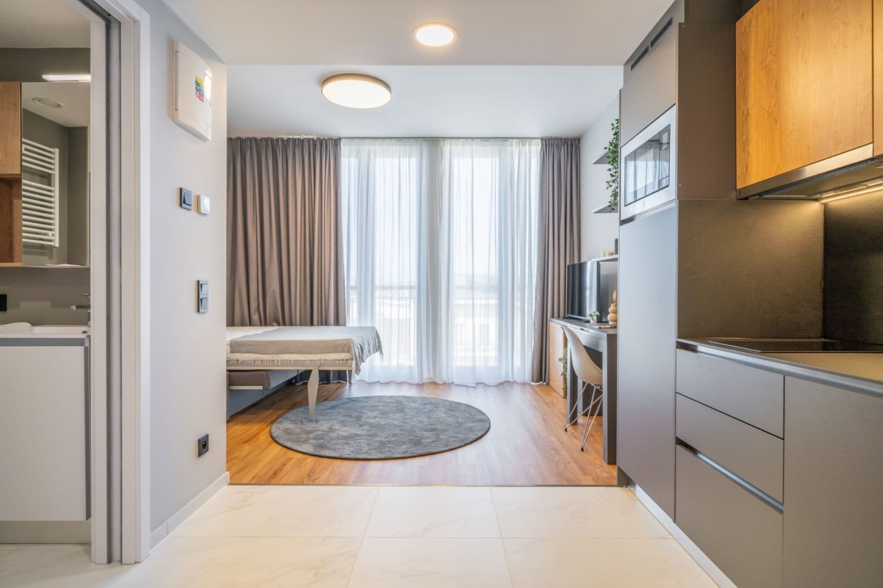 1 bedroom with open-plan kitchen flat to rent, 28 m², Legerova, Prague, Prague 1 bedroom with open-plan kitchen flat to rent, 28 m², Legerova, Prague, Prague